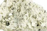 Cubic Pyrite, Sphalerite and Quartz Association - Peru #256168-1